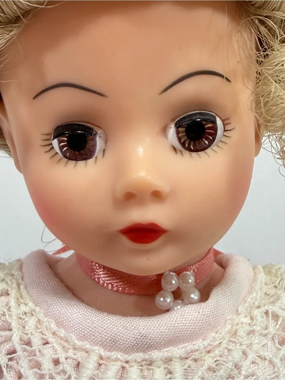 Madame Alexander Doll Mrs Darling Portrettes Peter Pan  Pink Dress 10” With Box